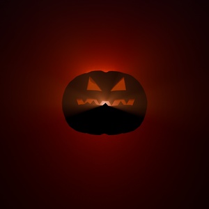 Vis arrangementet «Halloween Blender Kurs»; bildebeskrivelse: Gresskar laget i 3D