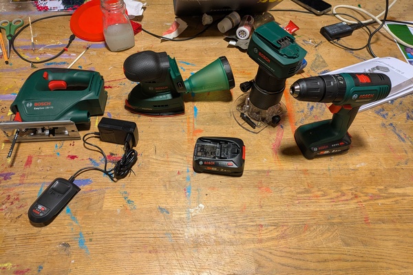 View the article “New tools!”; image description: New equipment