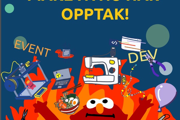 Vis artikkelen «Vi søker nye medlemmer!»; bildebeskrivelse: Opptak!