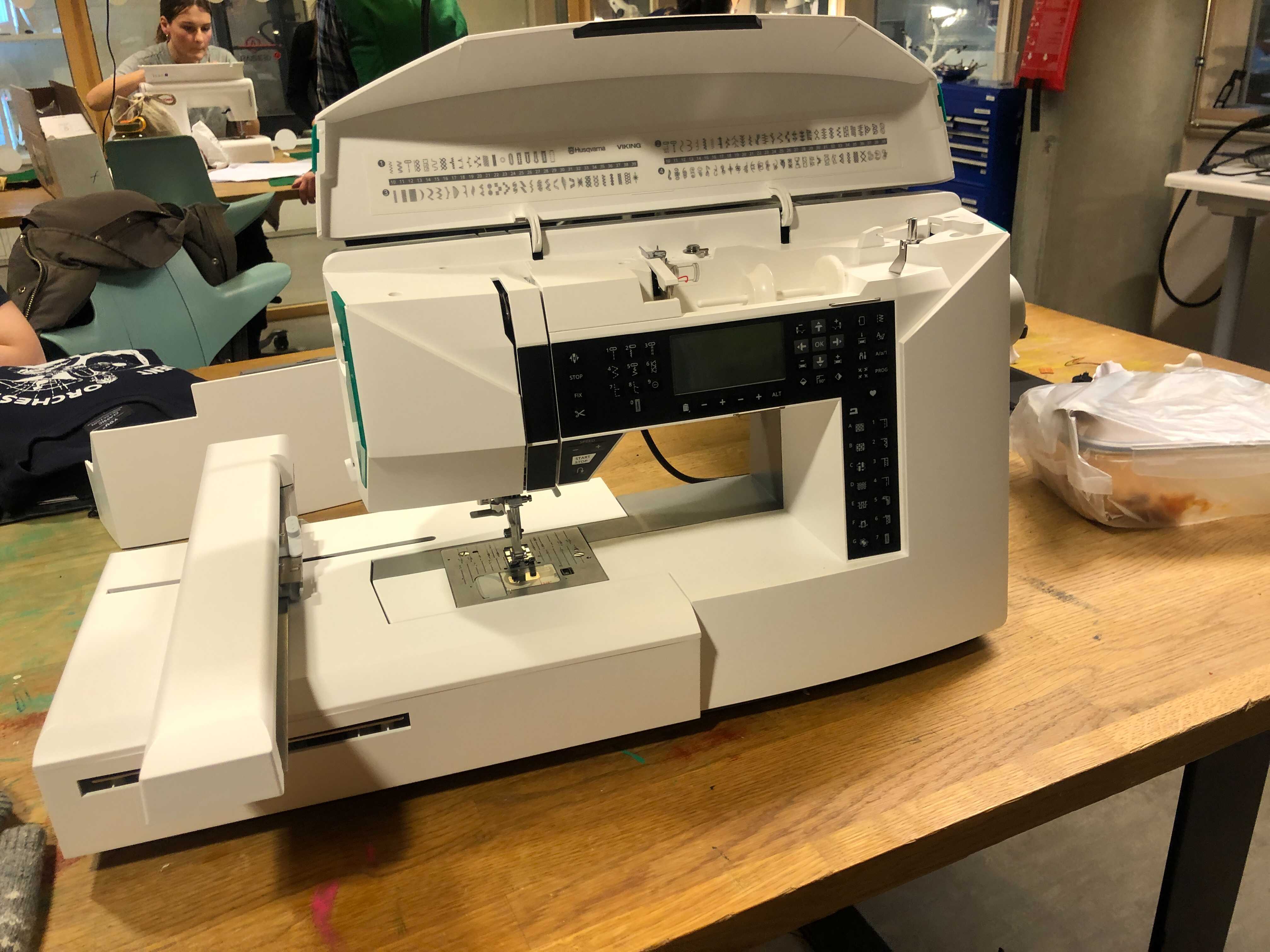 Image of Embroidery machine