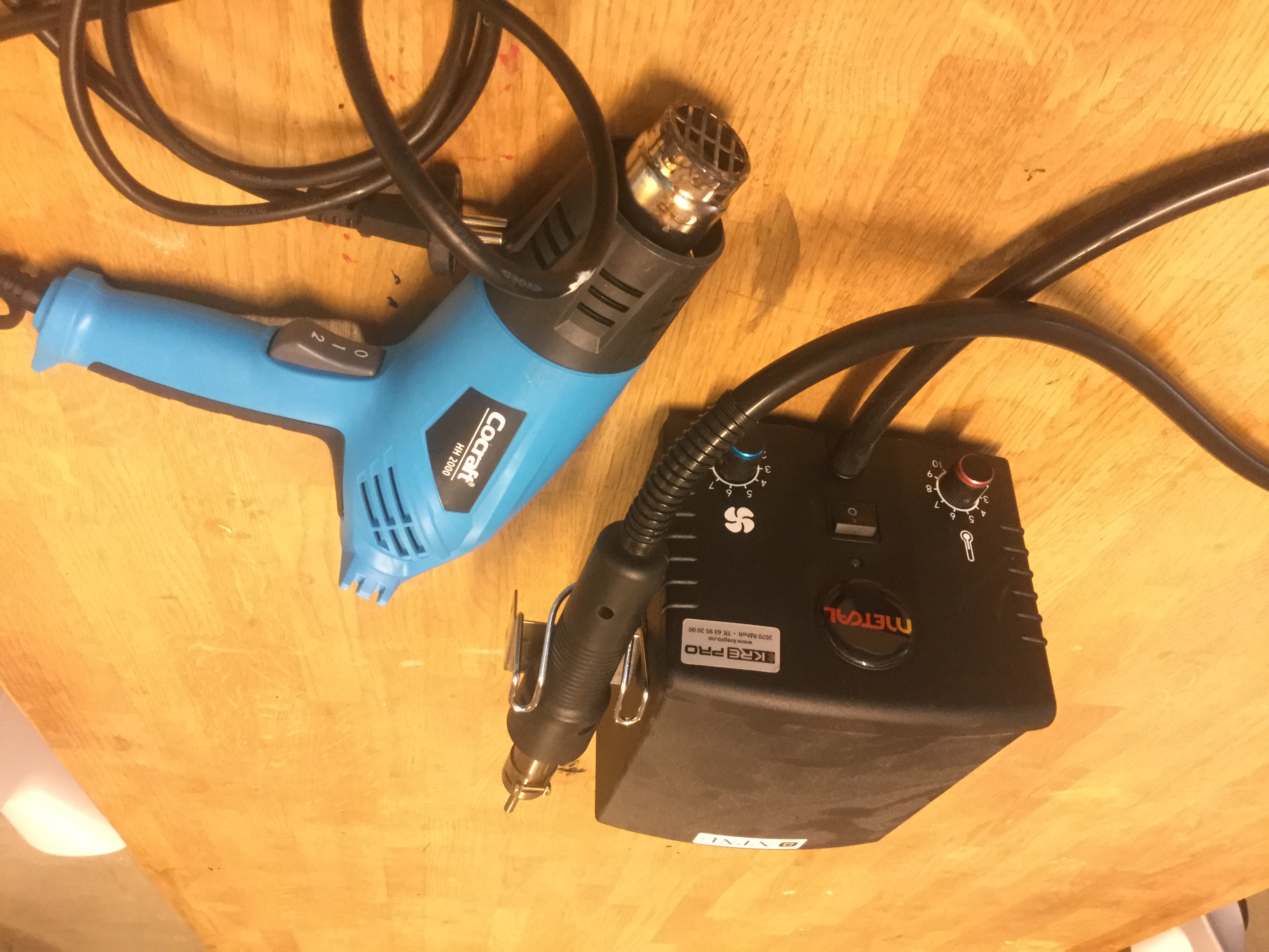 Image of Heat gun and hot air soldering