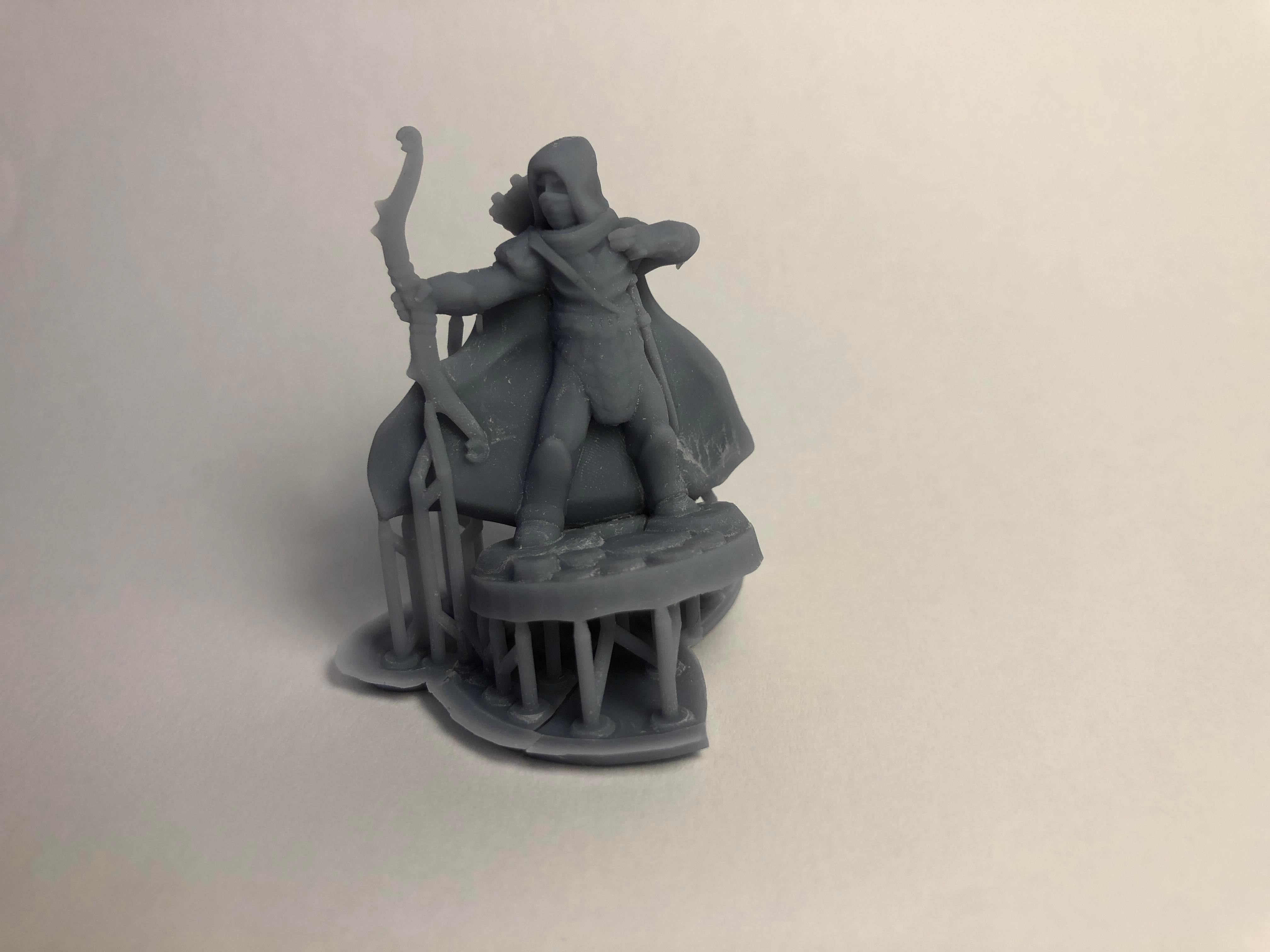 Image of a mini model with support